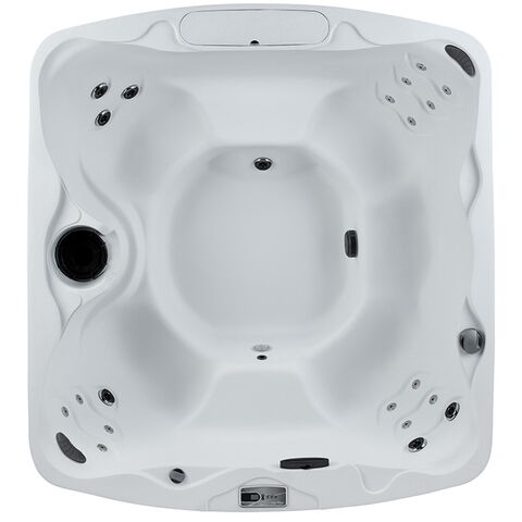 Freeflow Premier Series, Monterey Premier, Arctic White Shell, Overhead view