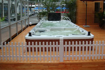 Swimspa Neptun - 6 Person, 5 Seats, 1 Lounger - Hot tubs Portugal Algarve Online Shopping Site